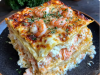 Seafood Lasagna with Shrimp and Crab