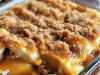 Caramel Apple Cinnamon Roll Dump Cake