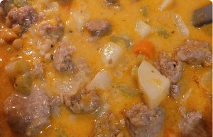 Cheesy Sausage Potato Soup