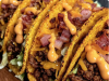Loaded Bacon Cheeseburger Tacos