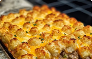 Shepherd’s Pie Tater Tot Casserole