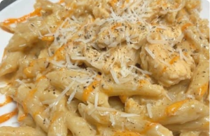 Creamy Buffalo Chicken Penne