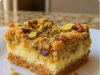 No-Bake Honey Pistachio Ricotta Bars