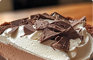 No-Bake Chocolate Cream Pie