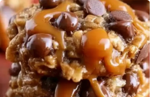 Irresistible No-Bake Salted Caramel Cookies