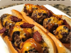 Bourbon BBQ Bacon Cheeseburger Meatball Subs