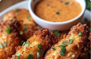 Coconut Chicken with a Zesty Bang Bang Sauce