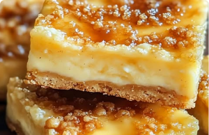 Crème Brûlée Cookie Bars