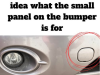 The Hidden Panel on Your Bumper Has a Life-Saving Purpose