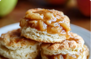 Apple Pie Biscuits Delight – A Warm, Buttery Dessert in Minutes!
