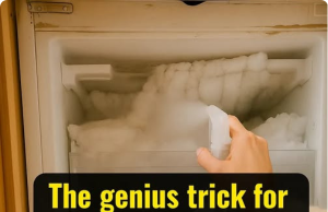Trick to Defrost a Freezer: The Ice Will Disappear Without Unplugging It