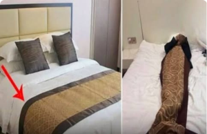 What’s the Purpose of the Fabric Strip Across Hotel Beds?