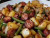 One-Pan Sausage, Green Beans, and Potatoes – Easy, Flavorful & Clean-Up Friendly!