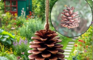 Here’s Why You Need to Add Pinecones to the Bottom of Your Planter