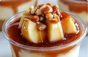 Caramel Apple Dessert Cups