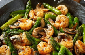 Wok-Fried Shrimp, Asparagus & Mushrooms: The 15-Minute Stir-Fry That Tastes Like a Michelin-Starred Secret