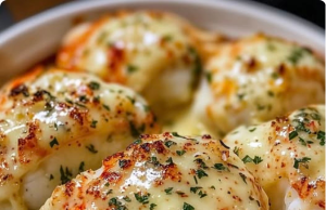 Broiled Lobster Tails in Creamy Garlic Butter Sauce