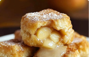 Apple Pie Biscuits with Cinnamon-Sugar Crisp