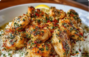Chicken Scampi Creamy Garlic Rice: The 30-Minute One-Pan Wonder That Tastes Like a Coastal Italian Escape (No Mushy Rice!)