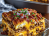Bacon Cheeseburger Pan Lasagna: The 30-Minute Game Day Showstopper That Tastes Like a Five-Star Secret (No Soggy Noodles!)