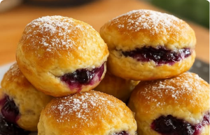 Blueberry Pie Bombs: The 20-Minute Gourmet Dessert That Actually Holds Its Filling (No Exploding Dough!)