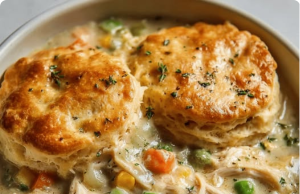 Slow Cooker Chicken & Biscuits Casserole: The 30-Minute Comfort Food Revolution That Actually Has Crisp Biscuits (No Soggy Disaster!)