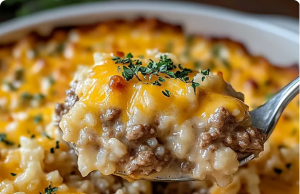 Cheesy Ground Beef Rice Casserole: The 30-Minute Weeknight Savior That Actually Has Crisp Rice (No Soggy Disaster!)