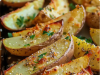 Irresistible Baked Garlic Parmesan Potato Wedges