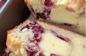 Cream Cheese Cranberry Loaf