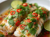 Thai Lime-Garlic Steamed Fish