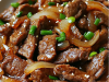 Oyster Sauce Beef Onion Stir-Fry