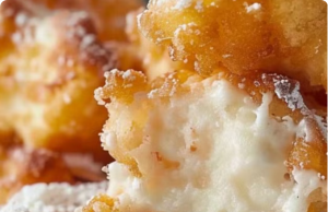 Fried Marshmallow S’mores Bites