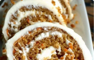 Carrot Cake Roll