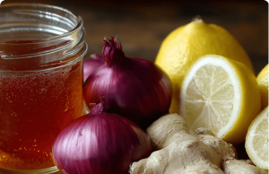 The Ancient Power of Red Onion, Garlic, Ginger, Lemon & Honey: A Time-Tested Tonic for Vibrant Health