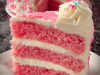 Strawberry & Cream Layer Cake