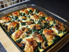 Chicken, Spinach, and Mushroom Low-Carb Oven Dish