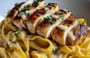 Chicken with Buttered Noodles