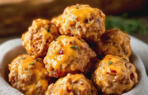 Rotel Cream Cheese Sausage Balls