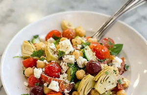 Fresh Greek-Style Bean Salad