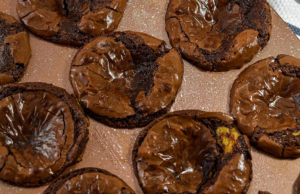 Peanut Butter Stuffed Brookies