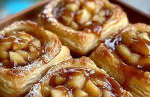 Caramel Apple Puff Pastry