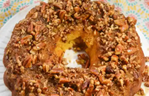 Pecan Upside Down Cake