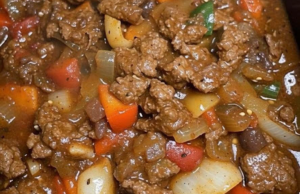 Crock Pot Pepper Steak