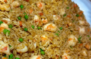 Chopped Shrimp Fried Rice