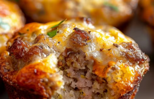 Easy Sausage Breakfast Muffins Recipe