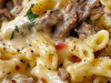 Philly Cheesesteak Pasta