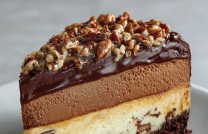 German Chocolate Cheesecake