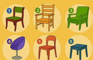 Which chair will you sit on? A surprisingly accurate test of your personality