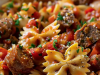 Italian Sausage With Bow Tie Pasta
