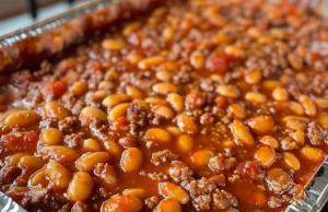 Baked Beans & Ground Beef Casserole